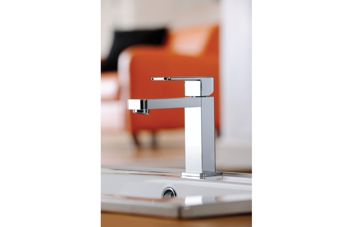 Abode Fervour Basin Mixer - Chrome