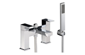 Abode Fervour Deck Mounted Bath Shower Mixer - Chrome
