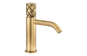 Abode Kite Basin Mixer - Antique Brass