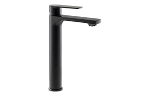 Abode Aquip Tall Basin Mixer - Matt Black
