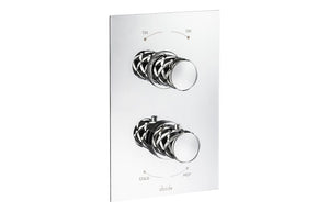 Abode Kite Concealed Shower (2 Exit) - Chrome