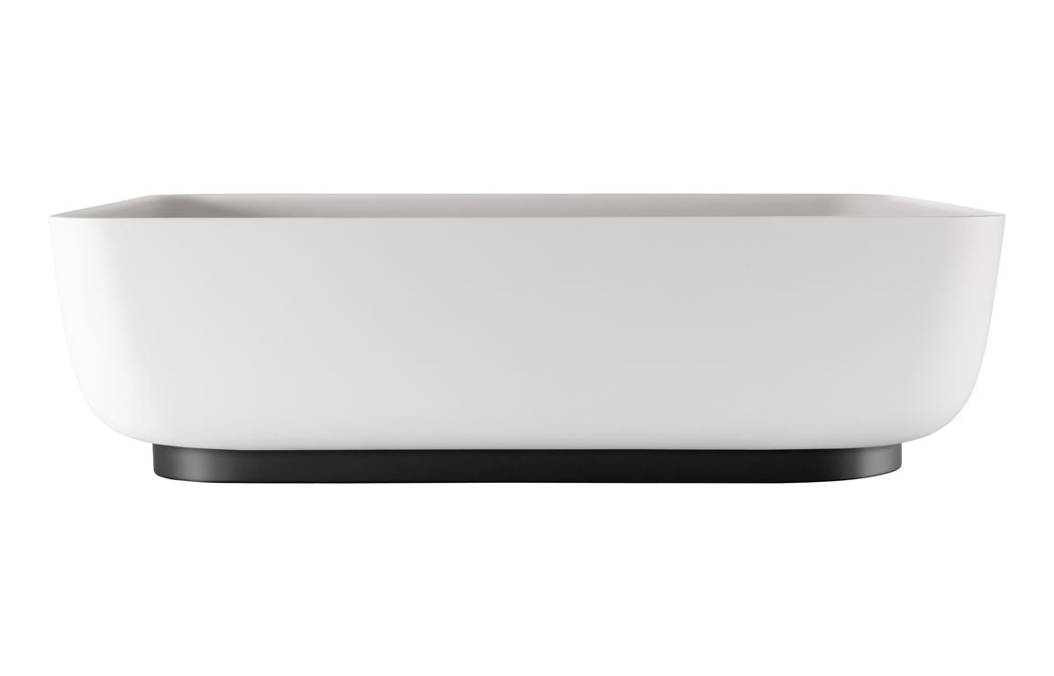 Abode Cava 450x350mm Tablet Basin - Chalk White
