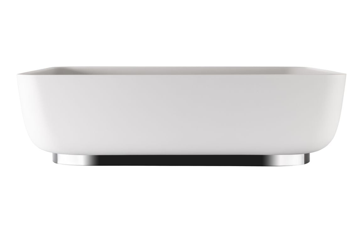 Abode Cava Tablet Basin Plinth - Chrome