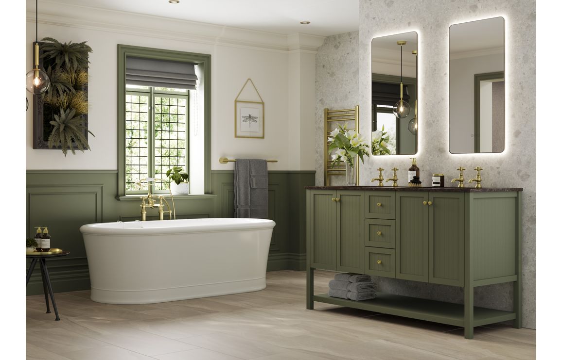 Abode Sentiment Basin Monobloc Mixer - Brushed Brass