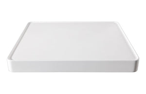 Abode Tableau 600mm Basin Shelf & Brackets - Chalk White