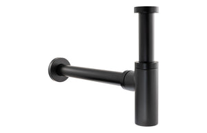 Abode Uno Basin Bottle Trap - Matt Black