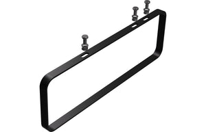 Abode Tableau Optional Towel Rail - Matt Black