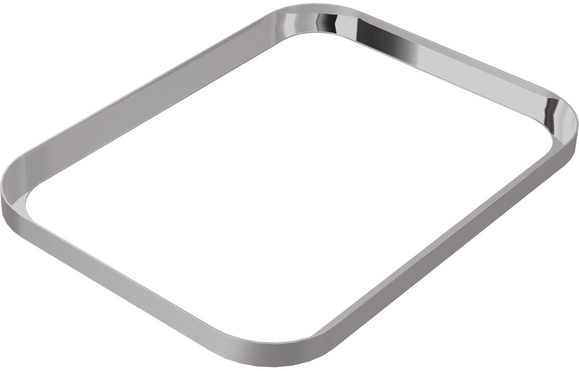 Abode Cava Tablet Basin Plinth - Chrome