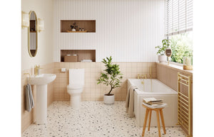 KEARNEY Full Suite & Bath w/Brushed Brass Finishes