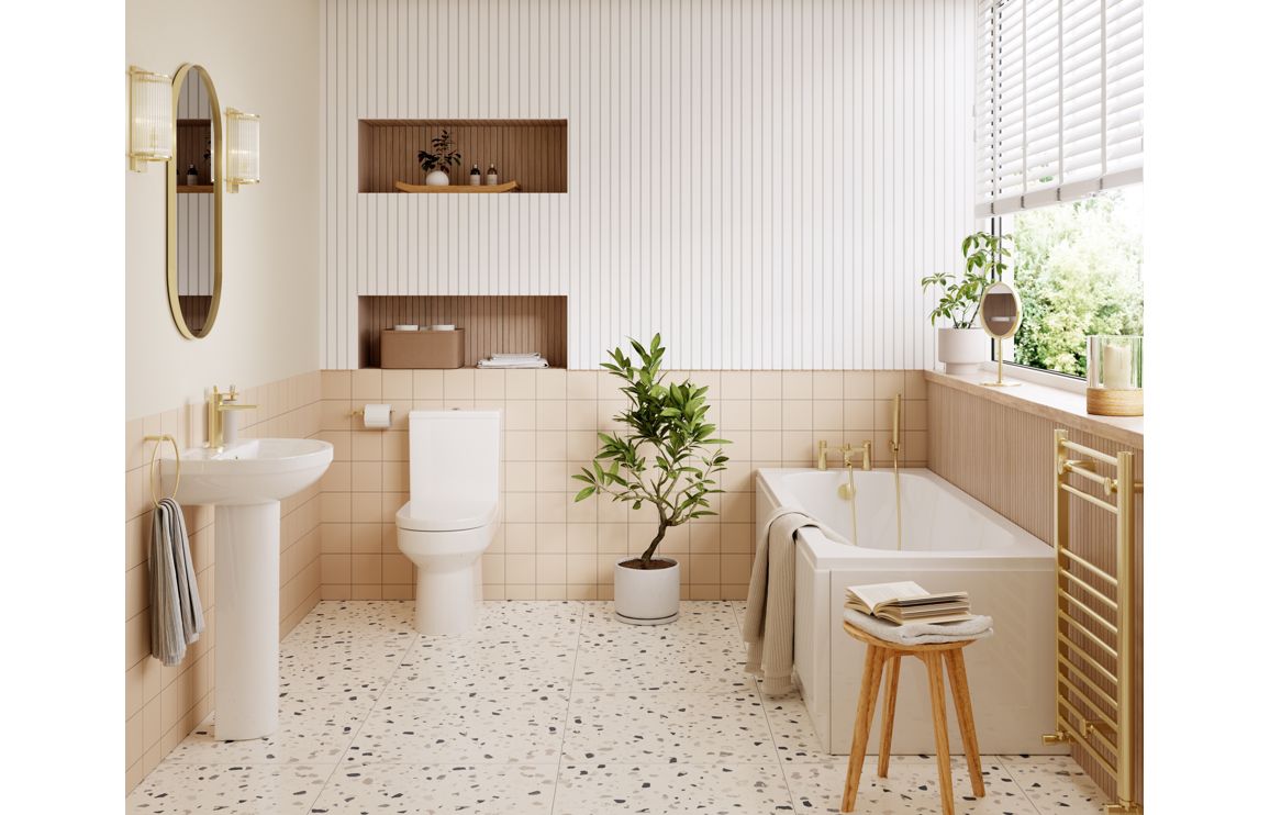 KEARNEY Full Suite & Bath w/Chrome Finishes