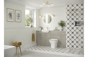 CARRICK 2400mm Plinth - Matt Latte