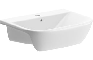 BUTE 520x400mm 1TH Semi Recessed Basin