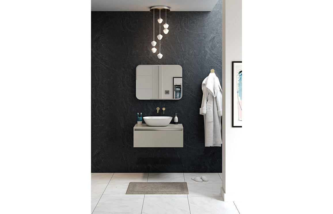 GRANGE 600mm Floor Standing WC Unit - Latte