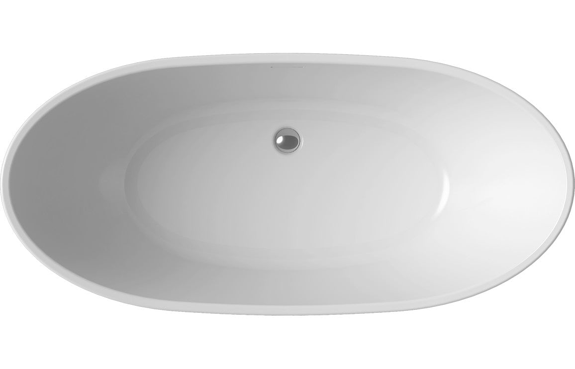 SERENE Freestanding 1700x780x690mm Bath - Matt Blue