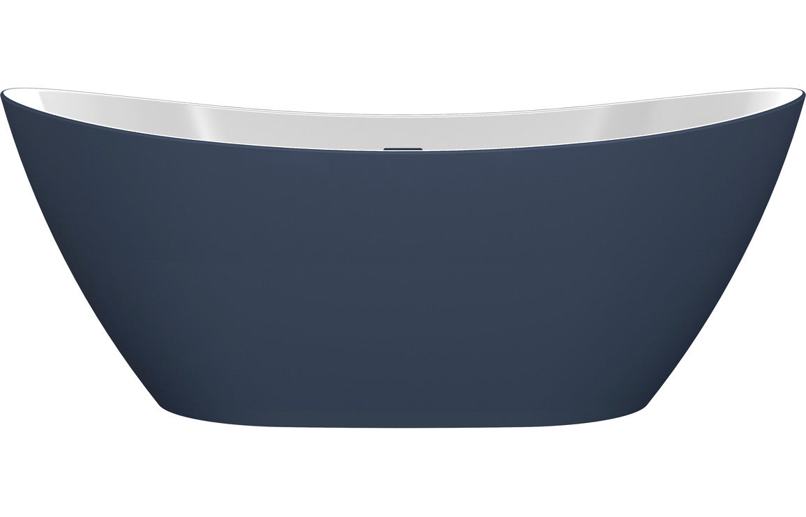 SERENE Freestanding 1700x780x690mm Bath - Matt Blue