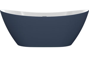 SERENE Freestanding 1700x780x690mm Bath - Matt Blue