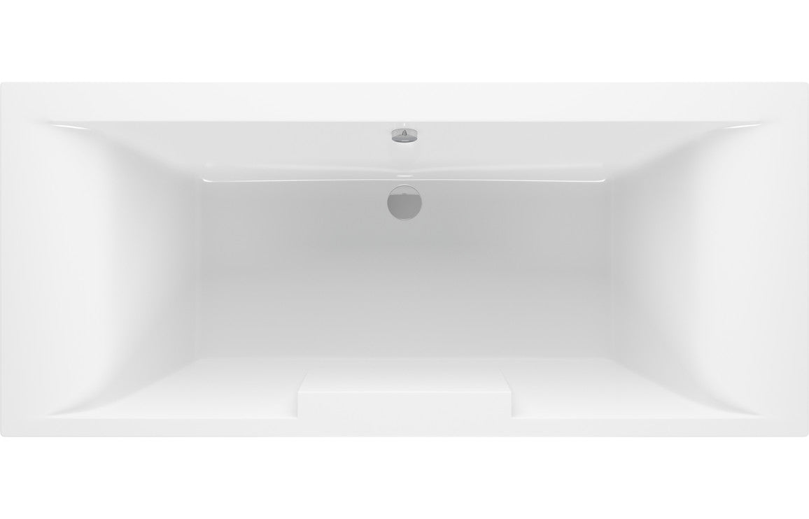 ARTISAN Deluxe Square Double End 1700x750x550mm 0TH Bath with Legs