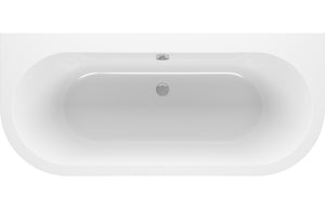 CONCEPT Back To Wall SUPERCAST 1700x750x600mm 0TH Bath with Legs