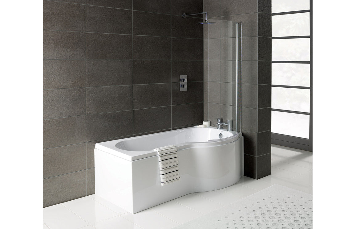 P-Shape Single End 1700x700-850x410mm 0TH Bath Only (LH)