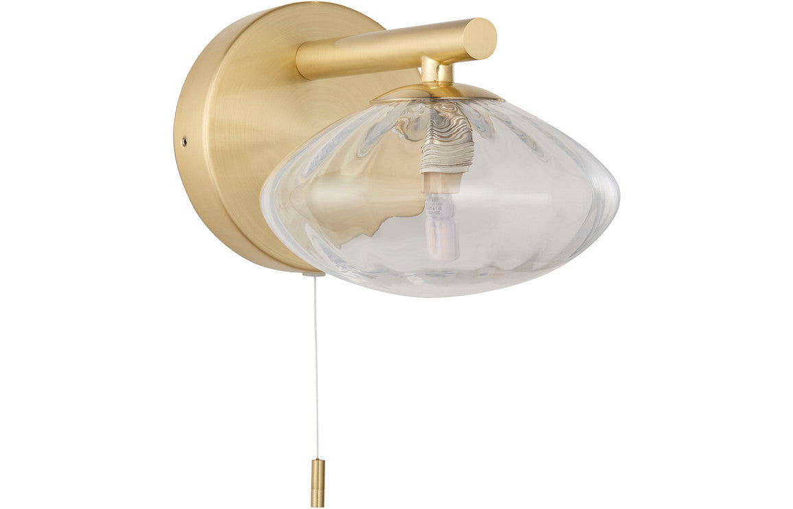 PEARL Wall Light - Brushed Brass