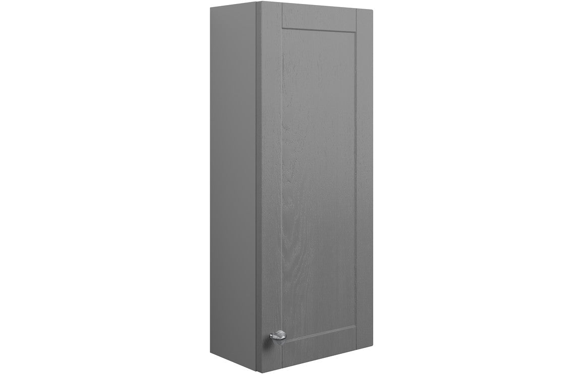 CARRICK 300mm 1 Door Wall Unit - Grey Ash