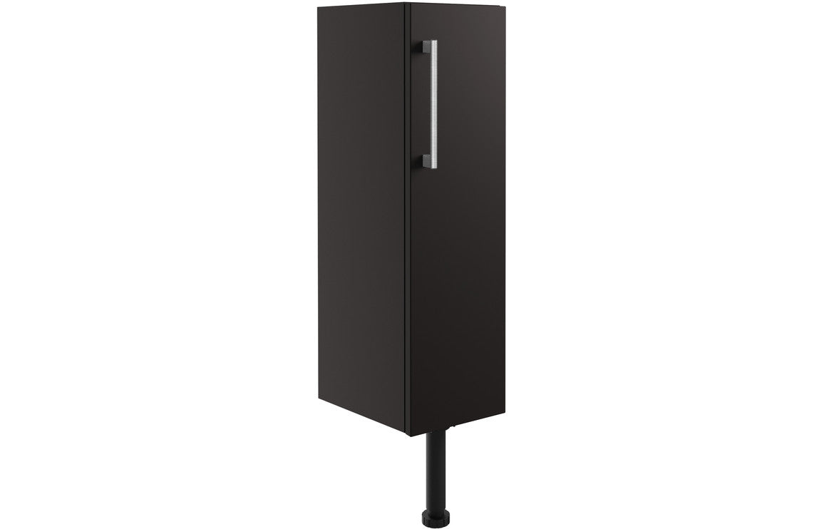 ROWALLAN 200mm Toilet Roll Holder - Matt Graphite Grey