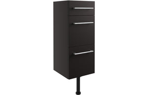ROWALLAN 300mm 3 Drawer Unit - Matt Graphite Grey