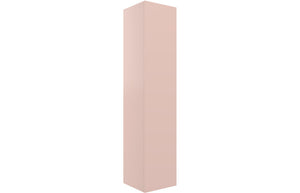 IRVINE 350mm Wall Hung 1 Door Tall Unit - Matt Antique Rose