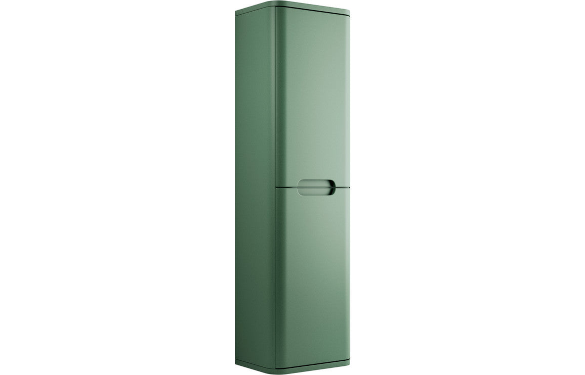 TURNBERRY 350mm 2 Door Wall Hung Tall Unit - Matt Grey