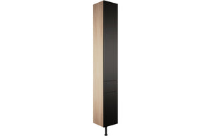 FENWICK 300mm 2 Door & 1 Drawer Tall Unit - Matt Graphite Grey
