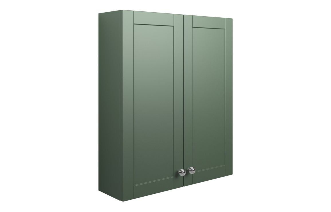 CARRICK 600mm 2 Door Wall Unit - Matt Sage Green