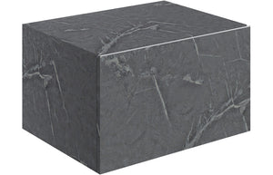 AILSA 600mm Wall Hung Storage Drawer - Grey Marble