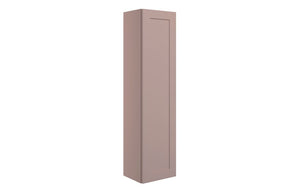 ARRAN 300mm Wall Hung 1 Door Tall Unit - Matt Peony