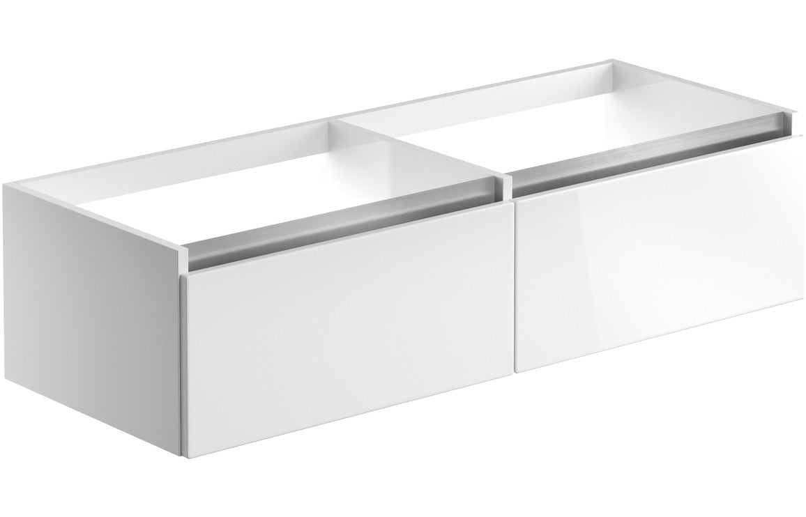 GRANGE 1200mm Wall Hung Basin Unit Run (No Top) - Latte