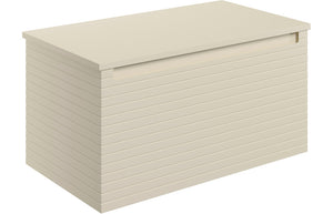 BARASSIE 800mm Wall Hung 1 Drawer Basin Unit & Worktop - Matt Cotton