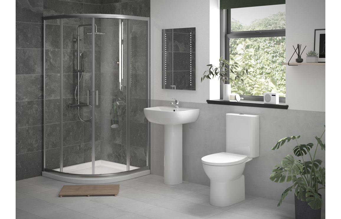 TO GO Full Suite with 900mm 2 Door Easy-Fit Quadrant & Tray