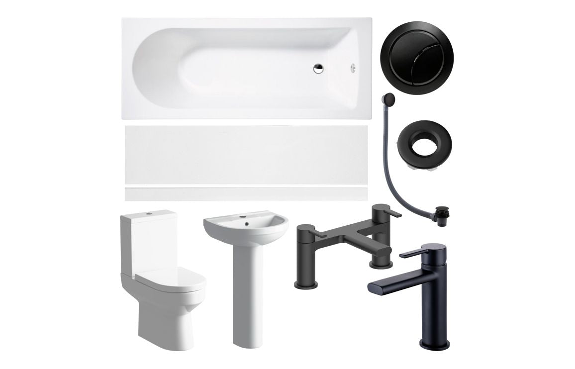 KEARNEY Full Suite & Bath w/Black Finishes
