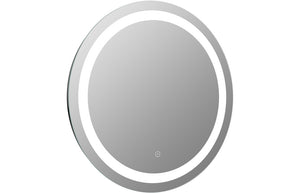 GLEAM 600mm Round Front-Lit LED Mirror
