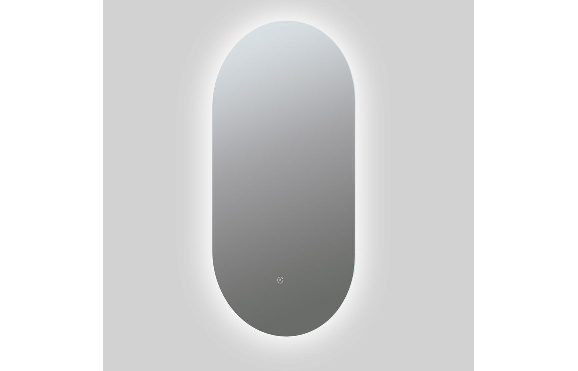 INFINITE 400mm Oblong Back-Lit LED Mirror