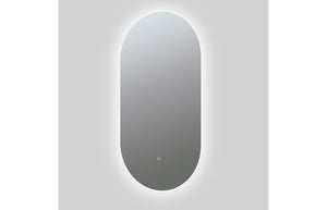 INFINITE 400mm Oblong Back-Lit LED Mirror