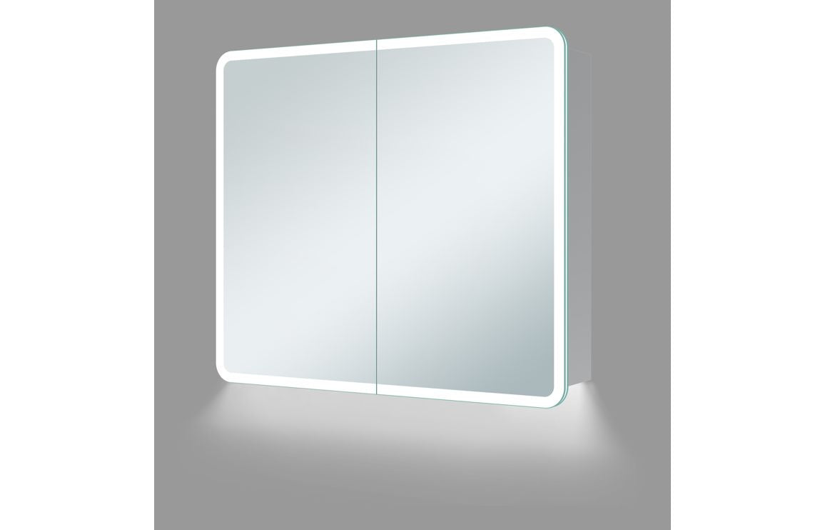 PRISM 600mm 2 Door LED Mirrored Cabinet