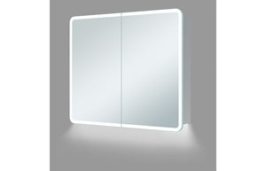 PRISM 600mm 2 Door LED Mirrored Cabinet