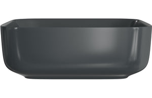 CADDY 400mm Ceramic Square Washbowl & Waste - Matt