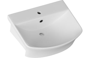 LOMOND 500x400mm 1TH Semi Recessed Basin