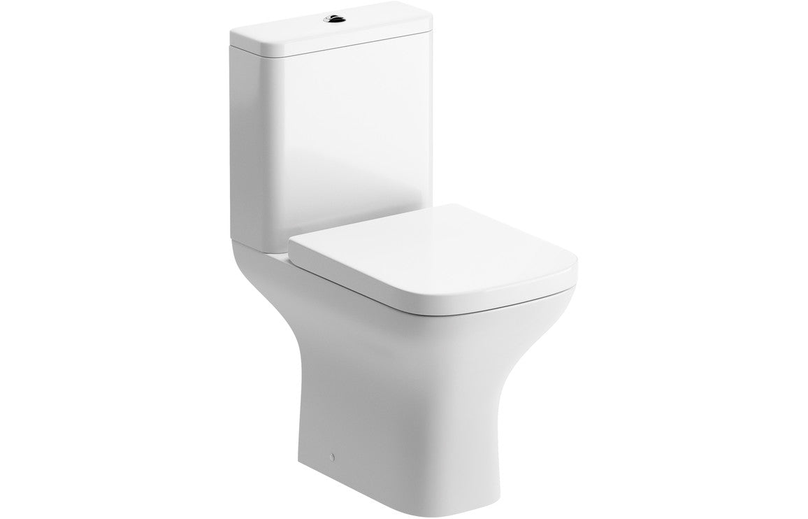 BUTE Wrapover Soft Close Toilet Seat - White