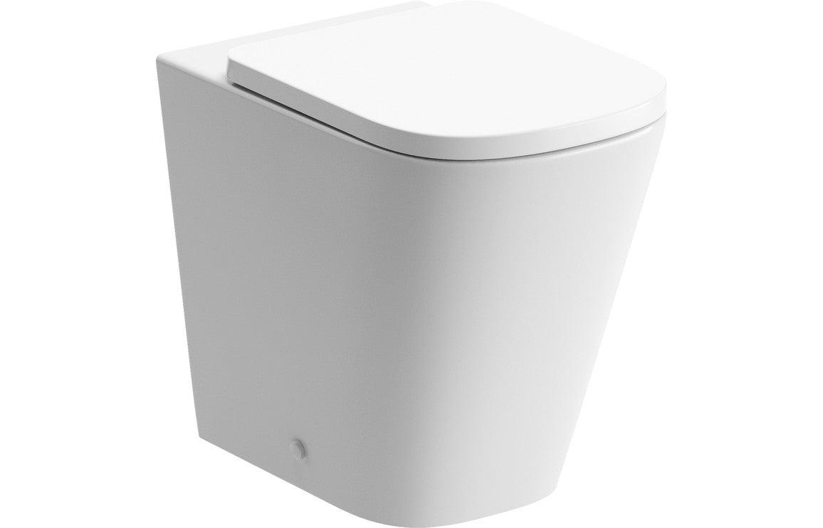 MACLEOD Rimless Back To Wall Short Projection WC & Soft Close Seat