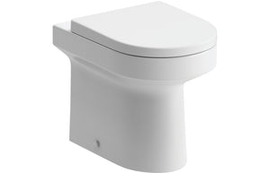 KEARNEY Rimless Back To Wall WC & Soft Close Seat