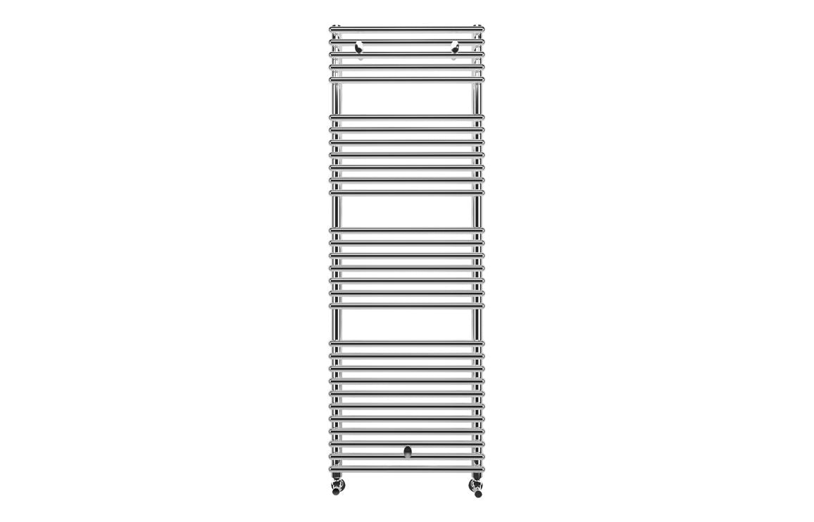BALI Round Ladder Radiator (500x1450mm) - Chrome
