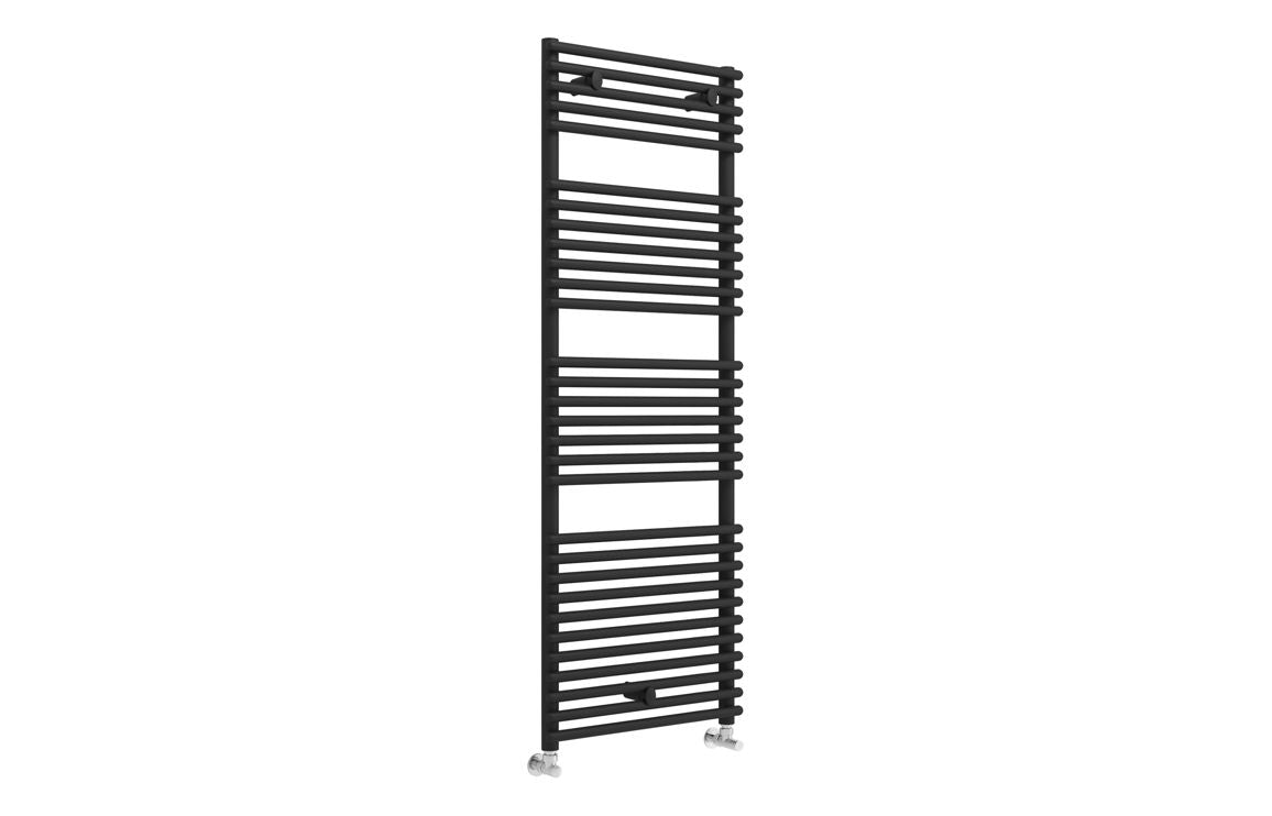 BALI Round Ladder Radiator (500x1450mm) - Black
