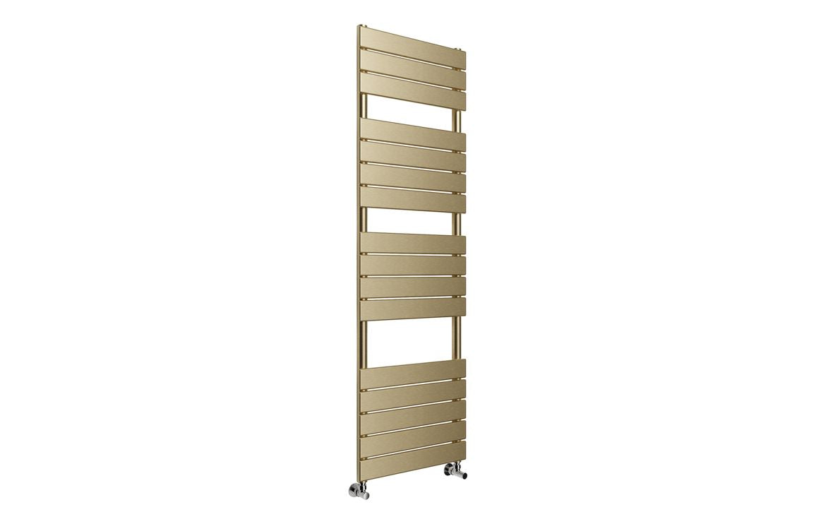 COSTA Square Ladder Radiator (500x1500mm) - Brushed Brass